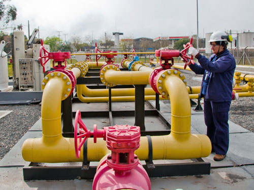 Subatituicao de Rede de Gas Substituição de Rede de Gás em Santos